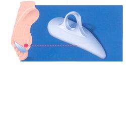 PODOGEL CUSCINETTO DITA MARTELLO MISURA MEDIUM 1 PAIO - Pharmaleader
