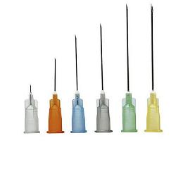 AGO STERILE PIC IN BLISTER SINGOLO PEEL PACK CONO LUER LOCK GAUGE 26 0,45X13 MM COLORE NOCCIOLA 100 PEZZI - Pharmaleader