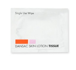 DANSAC SALVIETTA CON LOZIONE IGIENIZZANTE AREA PERISTOMALE 50 PEZZI - Pharmaleader