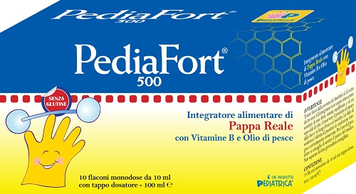 PEDIAFORT 500 10 FLACONI - Pharmaleader