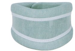 COLLARE CERVICALE SEMIRIGIDO MISURA GRANDE PER ARTROSI CERVICALE, COLPO DI FRUSTA E TORCICOLLO. REGOLAZIONE DELLA CIRCONFERENZA TRAMITE CINGHIE POSTERIORI IN VELCRO. ALTEZZA 10CM - Pharmaleader