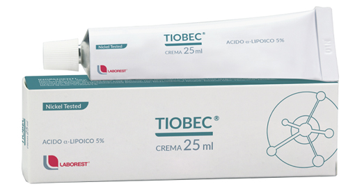 TIOBEC CREMA ACIDO LIPOICO 5% 25 ML - Pharmaleader