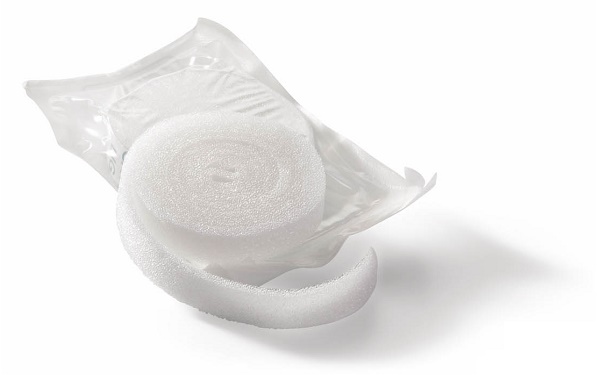 LIGASANO MEDICAZIONE AD ASSORBENZA BATTERICA IN POLIURETANO  STERILE 300X2,5X0,4 10 PEZZI - Pharmaleader