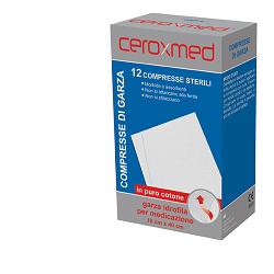 GARZA IDROFILA CEROXMED 36X40 IN COTONE 12 PEZZI - Pharmaleader