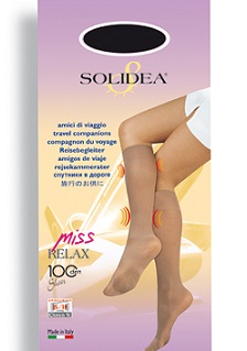 MISS RELAX 100 SHEER GAMBALETTO CAMEL 3 - Pharmaleader