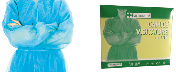 CAMICE VISITATORE TNT 10 PEZZI - Pharmaleader