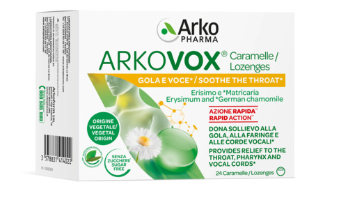 ARKOVOX MENTA/EUCALIPTO 24 CARAMELLE - Pharmaleader