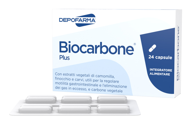 BIOCARBONE PLUS 24 CAPSULE - Pharmaleader