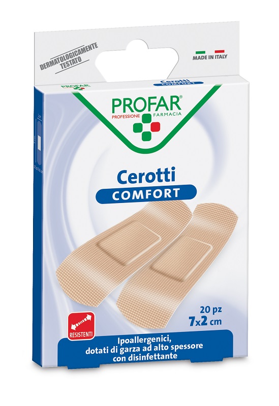 CEROTTO COMFORT MEDIA 7X2 CM 20 PEZZI PROFAR - Pharmaleader