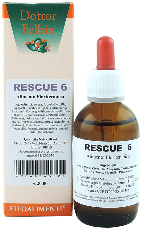 RESCUE 6 GOCCE 50 ML - Pharmaleader