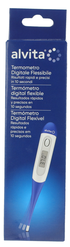 TERMOMETRO DIGITALE FLESSIBILE ALVITA - Pharmaleader
