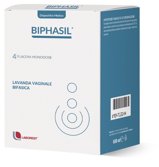 BIPHASIL TRATTAMENTO VAGINALE 4 FLACONIX150 ML  - Pharmaleader