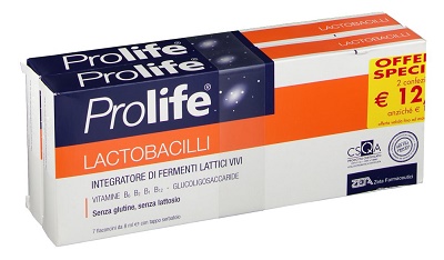 PROLIFE LACTOBACILLI DUE CONFEZIONI DA 7 FLACONCINI DA 8 ML - Pharmaleader