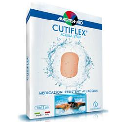 MEDICAZIONE ADESIVA IMPERMEABILE TRASPARENTE MASTER-AID CUTIFLEXMED 12,5X12,5 CM 5 PEZZI - Pharmaleader