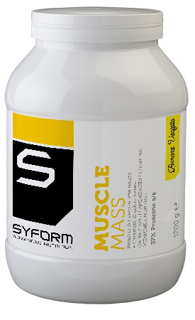 MUSCLE MASS BANANA/VANIGLIA 1200 G - Pharmaleader