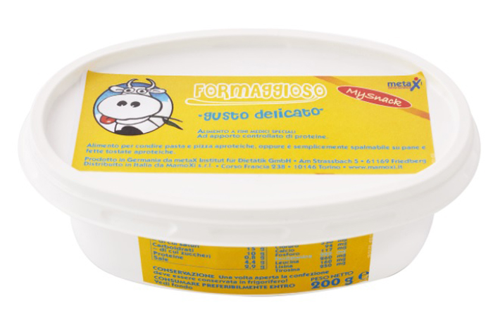 MY SNACK FORMAGGIOSO DELICATO 200 G - Pharmaleader