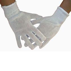 GUANTI FILO COTONE POLSINO ELASTICO 7 - Pharmaleader