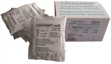 MEDICAZIONE IN COMPRESSE DI POLIURETANO ESPANSO FORMATO DA RETICOLI CELLULARI A NIDO D'APE 10X10X1CM 10 PEZZI - Pharmaleader