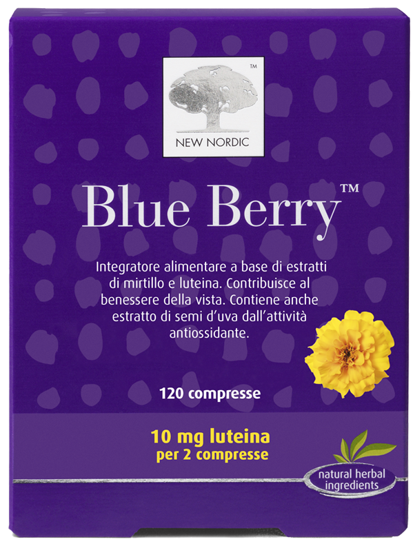 BLUE BERRY 120 COMPRESSE - Pharmaleader
