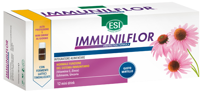 ESI IMMUNILFLOR MINI DRINK 12 MINI DRINK - Pharmaleader