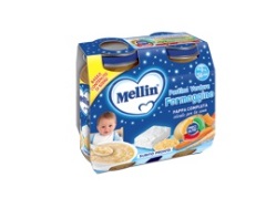 MELLIN BABY CENA COMPLETA FORMAGGINO PASTICA 2 PEZZI DA 200 G - Pharmaleader