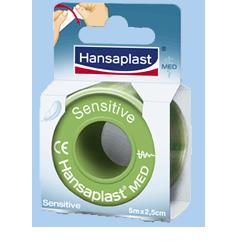 CEROTTO ROCCHETTO HANSAPLAST SENSITIVE 5MX2,50CM 1 PEZZO - Pharmaleader
