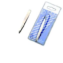 PINZETTA DEPILATORIA INOX PUNTA OBLIQUA - Pharmaleader