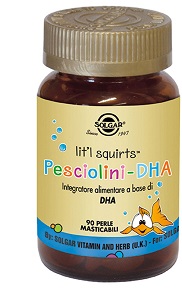 PESCIOLINI DHA 90 PERLE MASTICABILI - Pharmaleader