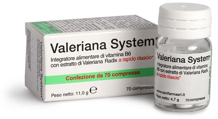 VALERIANA SYSTEM 70 COMPRESSE - Pharmaleader