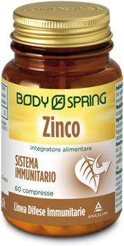 BODY SPRING ZINCO 60 COMPRESSE - Pharmaleader