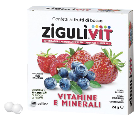 ZIGULI VIT FRUTTIBOSCO 40 CONFETTI - Pharmaleader