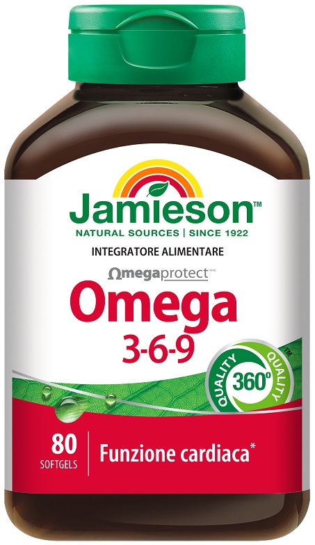 JAMIESON OMEGA 3-6-9 80 SOFTGELS - Pharmaleader