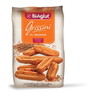 BIAGLUT GRISSINI CON SESAMO 150 G - Pharmaleader
