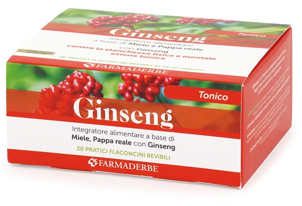 FIALE GINSENG 20 FLACONCINI 10 ML - Pharmaleader
