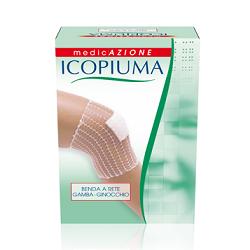 ICOPIUMA BENDA A COMPRESSIONE FISIOLOGICA PER GAMBA E GINOCCHIO CAL 5 1 PEZZO - Pharmaleader