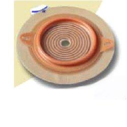 PLACCA PER COLOSTOMIA ALTERNA MIO SISTEMA A 2 PEZZI FORO RITAGLIABILE 10/45MM FLANGIA 50MM 5 PEZZI ARTICOLO 13151 - Pharmaleader
