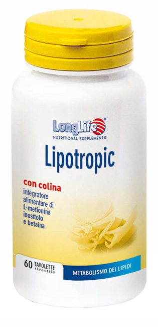 LONGLIFE LIPOTROPIC 60 TAVOLETTE RIVESTITE DA 1,5 G - Pharmaleader