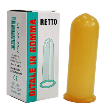 DITALE IN GOMMA RETTO 4 - Pharmaleader