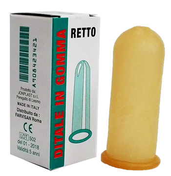 DITALE IN GOMMA RETTO 5 - Pharmaleader
