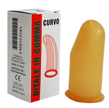 DITALE IN GOMMA CURVO 4 - Pharmaleader