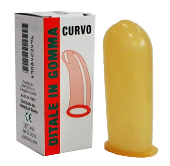 DITALE IN GOMMA CURVO 5 - Pharmaleader