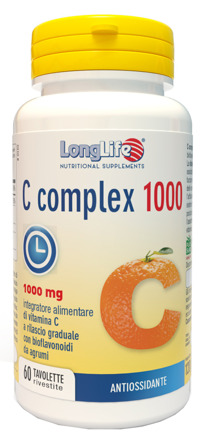 LONGLIFE C COMPLEX 1000 T/R 60 TAVOLETTE RIVESTITE - Pharmaleader