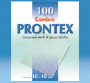 GARZA PRONTEX CAMBRIC 10X10CM 100 PEZZI - Pharmaleader