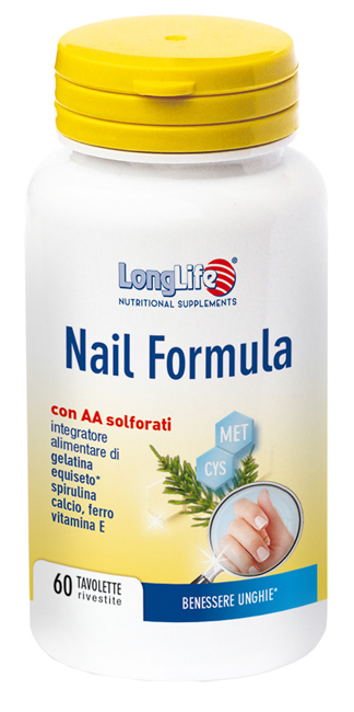 LONGLIFE NAIL FORMULA 60 TAVOLETTE - Pharmaleader
