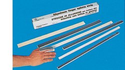 STECCA IN ALLUMINIO E LATTICE DI GOMMA PER IMMOBILIZZAZIONE DELLE DITA MISURA MEDIA - Pharmaleader