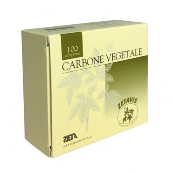 ZETAVIS CARBONE VEGETALE 100 COMPRESSE - Pharmaleader