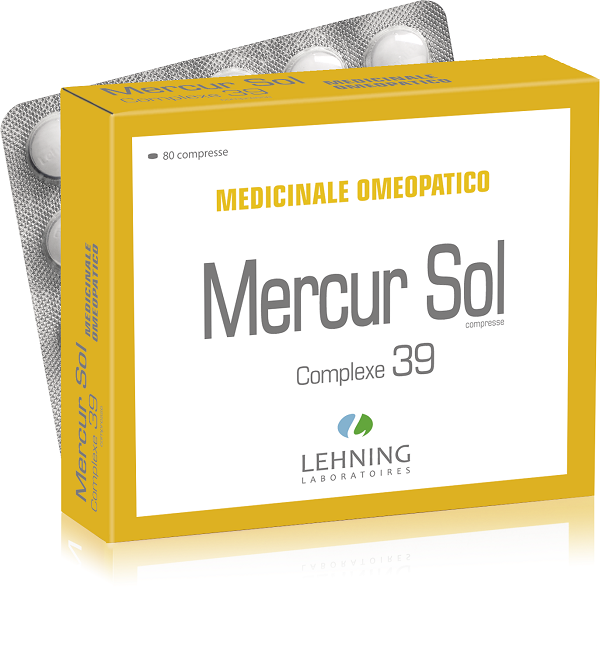 LEHNING 39 MERCURIUS SOL COMP 80 COMPRESSE - Pharmaleader