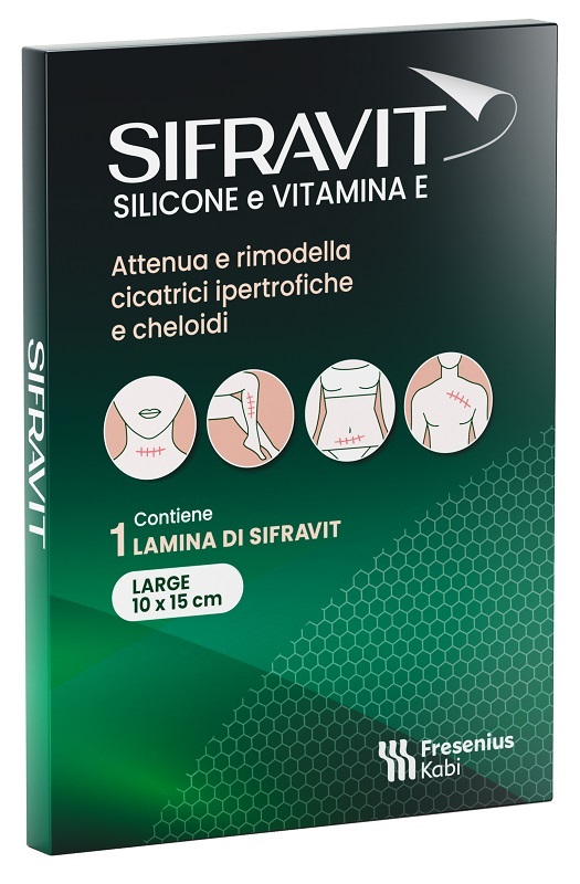 SIFRAVIT PLACCA SILICONE 15X10 CM 1 PEZZO - Pharmaleader