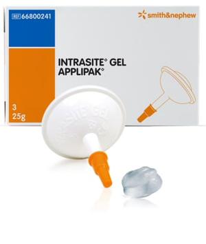 MEDICAZIONE A BASE DI IDROGEL AMORFO PER LO SBRIGLIAMENTO DEL TESSUTO NECROTICO CONFEZIONE CON APPLICATORE APPLIPAK 8G 10 PEZZI - Pharmaleader