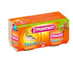 PLASMON OMOGENEIZZATO TROTA VERDURE 80 G X 2 PEZZI - Pharmaleader